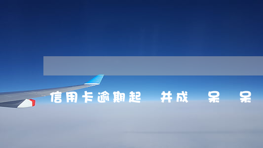 信用卡逾期起訴并成為呆賬(呆賬起訴期限)