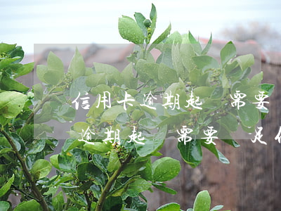 信用卡逾期起訴需要滿足什么條件-信用卡逾期起訴需要滿足什么條件呢