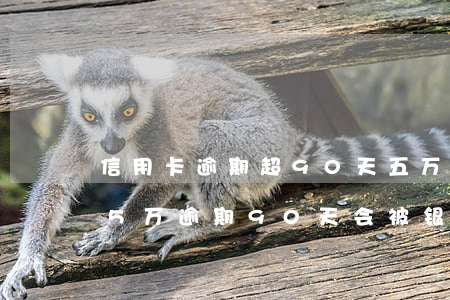 信用卡逾期超90天五万新规-工商信用卡5万逾期90天会被银行恐吓吗