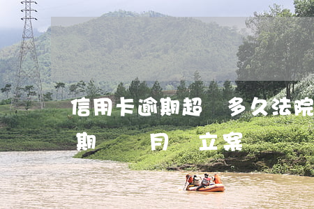 信用卡逾期超過多久法院不受理(欠信用卡逾期幾個月會立案)