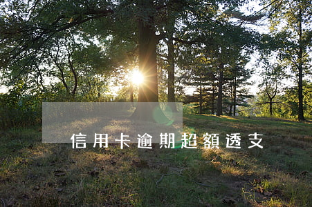 信用卡逾期超額透支