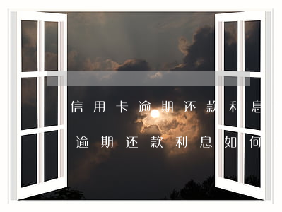 信用卡逾期还款利息如何计算民生-信用卡逾期还款利息如何计算民生银行