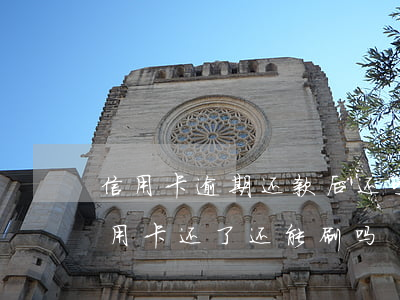 信用卡逾期还款后还可以刷出来吗(逾期的信用卡还了还能刷吗)