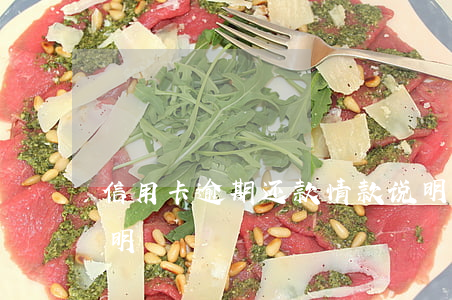 信用卡逾期还款情款说明(信用卡逾期情况说明)