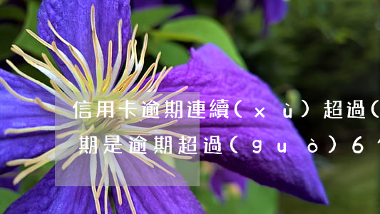 信用卡逾期連續(xù)超過(guò)6期是(逾期超過(guò)6個(gè)月以上的信用卡,該如何處理?)