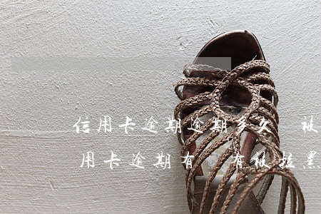 信用卡逾期逾期多久會被拉黑(怎么查自己信用卡逾期有沒有被拉黑)
