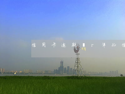 信用卡逾期過5年征信上還顯示-