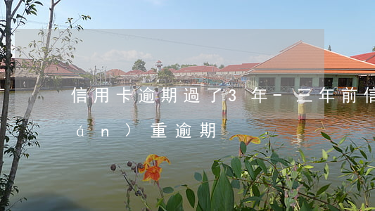 信用卡逾期過了3年-三年前信用卡嚴(yán)重逾期
