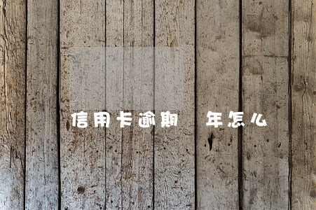 信用卡逾期過年怎么辦