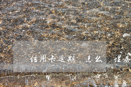 信用卡逾期過怎么辦理房貸