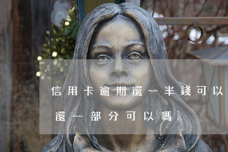 信用卡逾期還一半錢可以嗎(信用卡逾期了先還一部分可以嗎?)
