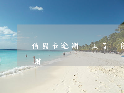 信用卡逾期還上了還能用(逾期后信用卡還能用嗎)