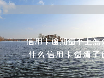 信用卡逾期還不上怎么回復(fù)催收(為什么信用卡還清了還有催收)