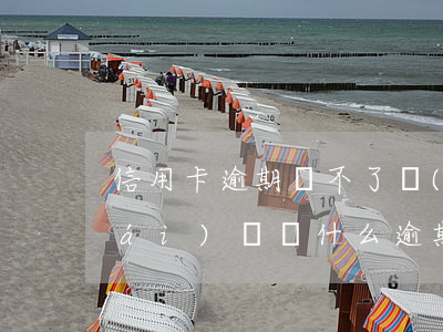信用卡逾期還不了會(huì)抓起來(lái)嗎(為什么逾期了還能辦信用卡)