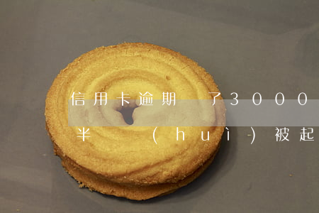 信用卡逾期還了3000(信用卡逾期還了一半還會(huì)被起訴嗎)