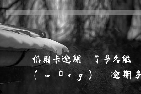 信用卡逾期還了多久能網(wǎng)貸(網(wǎng)貸逾期多久可以申請(qǐng)信用卡)
