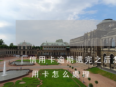 信用卡逾期還完之后怎么注銷(逾期還清的信用卡怎么處理)