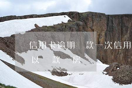 信用卡逾期還款一次(信用卡逾期還款一次可以貸款買房嗎)