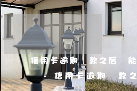 信用卡逾期還款之后還能取現(xiàn)嗎-信用卡逾期還款之后還能取現(xiàn)嗎知乎