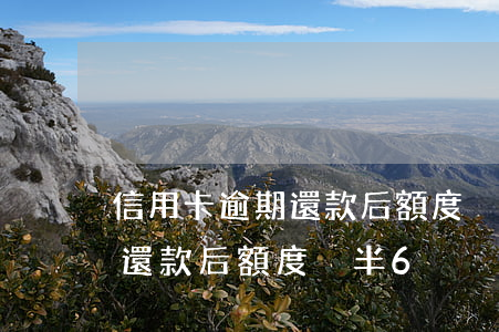 信用卡逾期還款后額度減半6-信用卡逾期還款后額度減半6