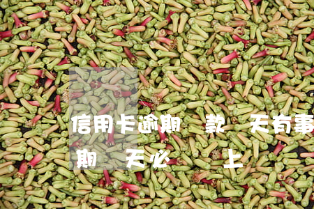 信用卡逾期還款幾天有事嗎(信用卡最多能逾期幾天必須還上)