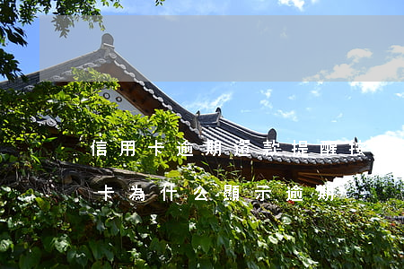 信用卡逾期還款提醒(按時(shí)還信用卡為什么顯示逾期)