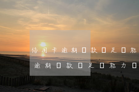 信用卡逾期還款沒足夠能力償還嗎-信用卡逾期還款沒足夠能力償還嗎怎么辦