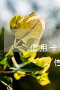 信用卡逾期還款被停還會(huì)怎么樣-欠信用卡逾期不還會(huì)怎么樣