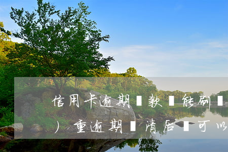 信用卡逾期還款還能刷嗎(信用卡嚴(yán)重逾期還清后還可以用嗎)