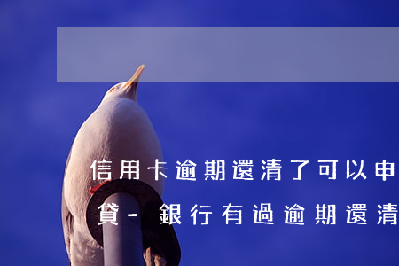 信用卡逾期還清了可以申請(qǐng)房貸-銀行有過逾期還清了還能申請(qǐng)房貸嗎