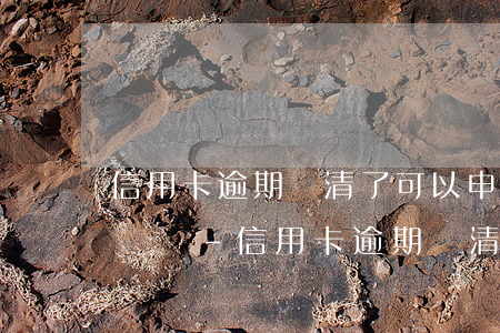 信用卡逾期還清了可以申請(qǐng)解凍嗎-信用卡逾期還清了可以申請(qǐng)解凍嗎