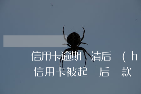信用卡逾期還清后會(huì)被起訴嗎(欠信用卡被起訴后還款會(huì)馬上撤訴嗎)