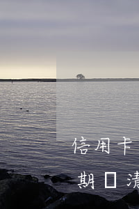 信用卡逾期還清多久可以做貸款-信用卡逾期還清多久可以做貸款業(yè)務