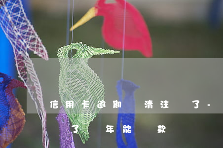 信用卡逾期還清注銷了-信用卡逾期還清注銷了幾年能帶款
