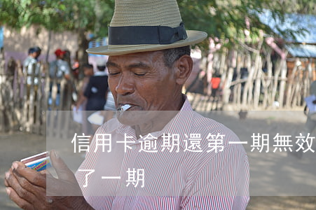 信用卡逾期還第一期無效(信用卡逾期兩期還了一期)