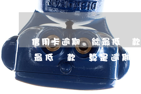 信用卡逾期還能最低還款額(每個月信用卡還最低還款額算是逾期嗎)