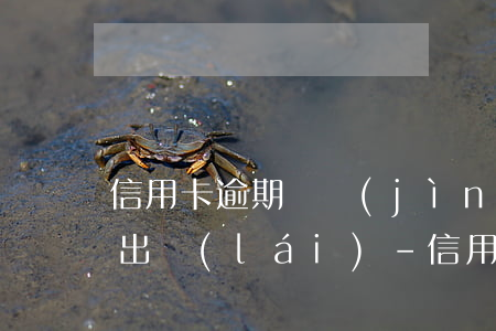 信用卡逾期還進(jìn)去了多久可以刷出來(lái)-信用卡逾期還進(jìn)去了多久可以刷出來(lái)錢