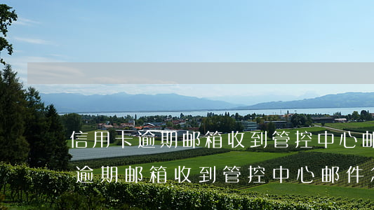 信用卡逾期邮箱收到管控中心邮件-信用卡逾期邮箱收到管控中心邮件怎么办