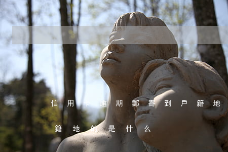 信用卡逾期郵寄到戶籍地(逾期快遞郵寄到戶籍地的是什么)
