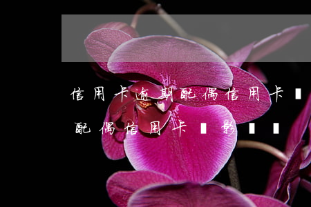 信用卡逾期配偶信用卡會影響嗎(信用卡逾期配偶信用卡會影響嗎)