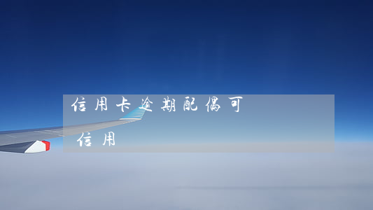 信用卡逾期配偶可辦車貸嗎(車貸卡逾期影響信用嗎)
