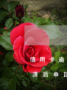 信用卡逾期重組貸款 嚴(yán)重逾期還清后申請信用卡