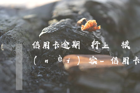 信用卡逾期銀行上門核實(shí)情況內(nèi)容-信用卡逾期銀行上門核實(shí)情況內(nèi)容怎么寫