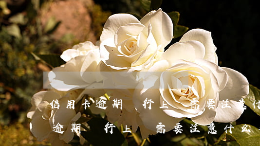 信用卡逾期銀行上門需要注意什么-信用卡逾期銀行上門需要注意什么事項(xiàng)