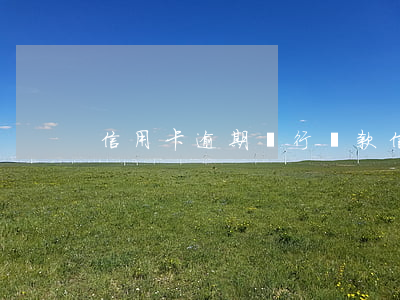 信用卡逾期銀行劃款(信用卡逾期銀行劃款)