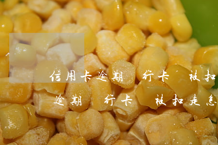 信用卡逾期銀行卡錢被扣走怎么辦-信用卡逾期銀行卡錢被扣走怎么辦理