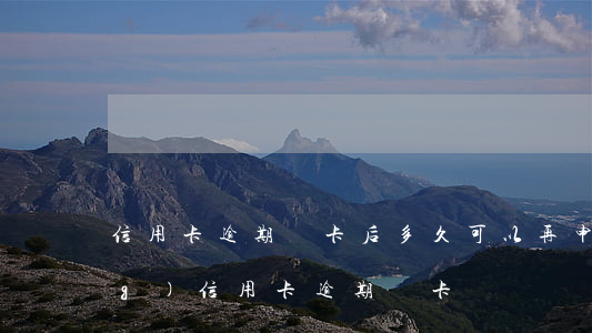信用卡逾期銷卡后多久可以再申請(qǐng)（信用卡逾期   銷卡）