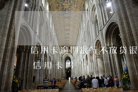 信用卡逾期银行不放贷(银行还没放款可以用信用卡吗)
