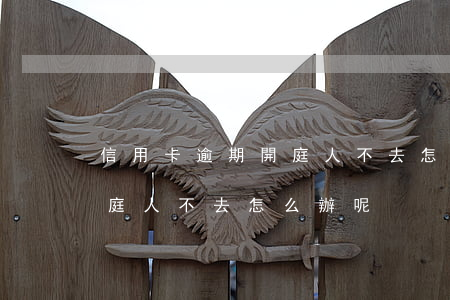 信用卡逾期開庭人不去怎么辦(信用卡逾期開庭人不去怎么辦呢)