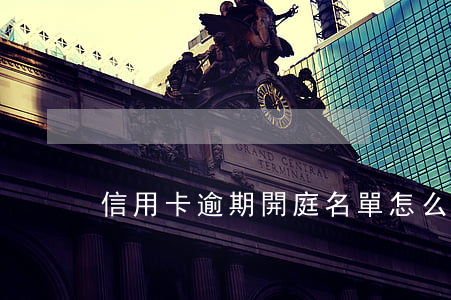 信用卡逾期開庭名單怎么查(信用卡 訴訟名單)